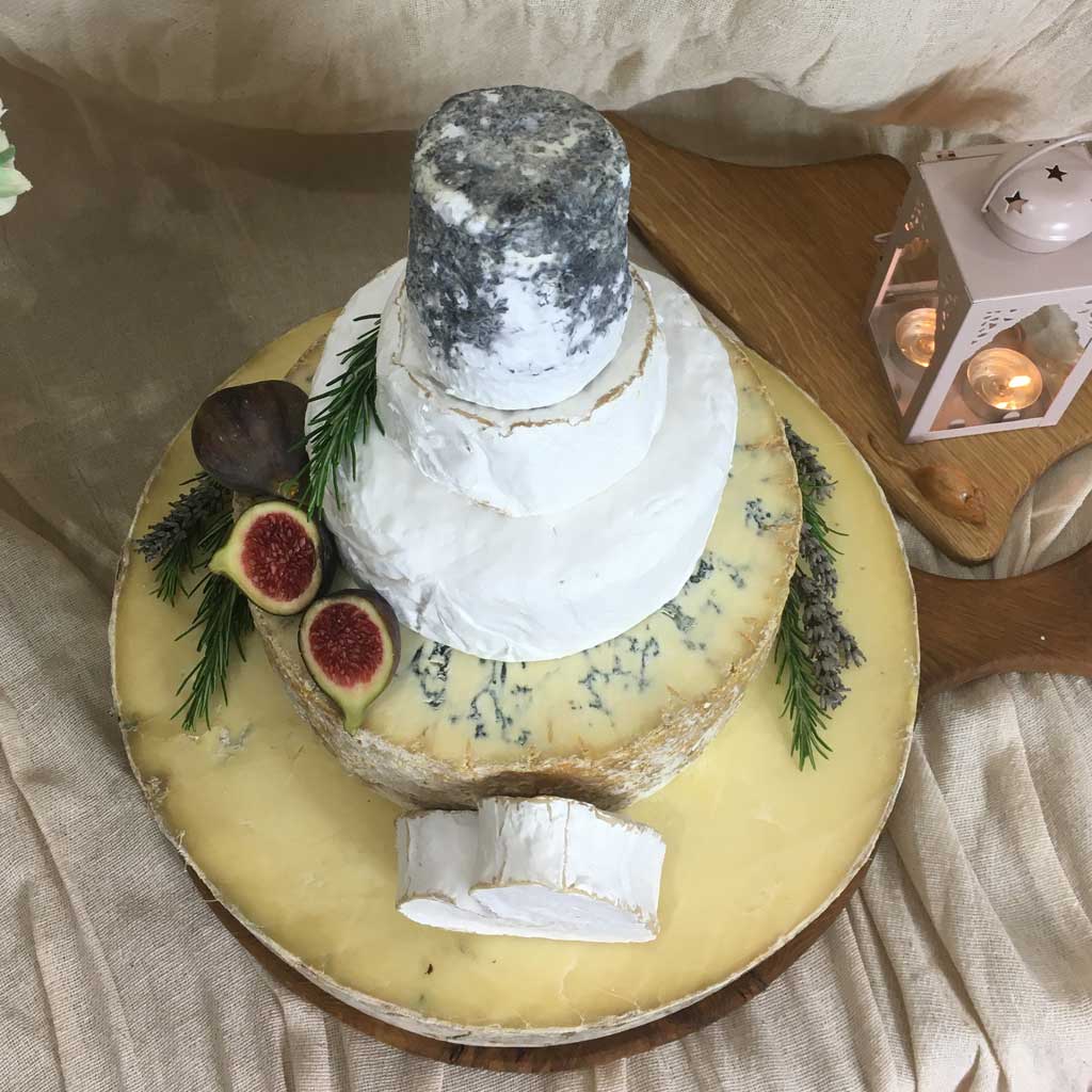 Fleur Wedding Cheese Cake, 12.4 kg wedding cheese tower
