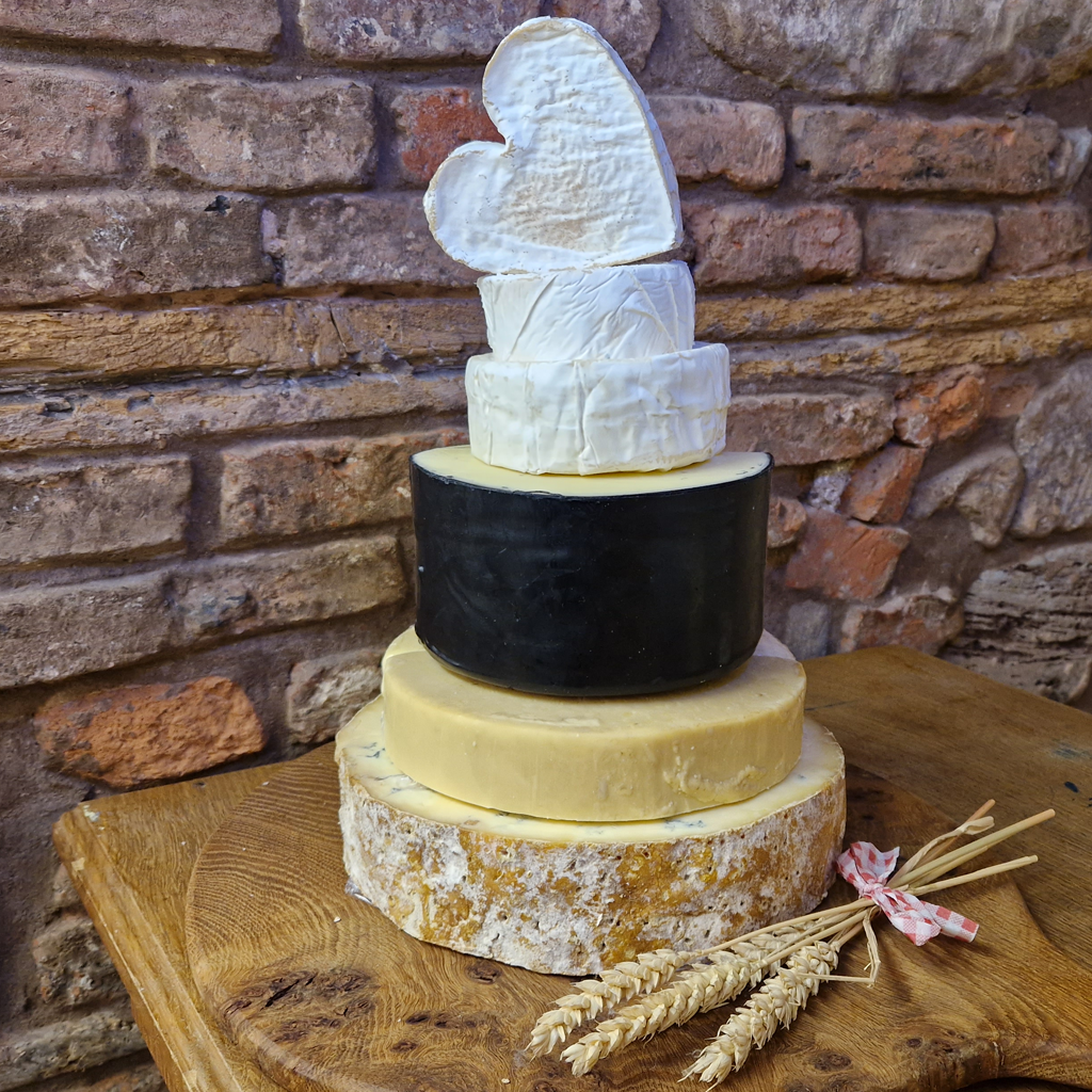 Louise Wedding Cheese Cake, 4.9kg cheese tower.