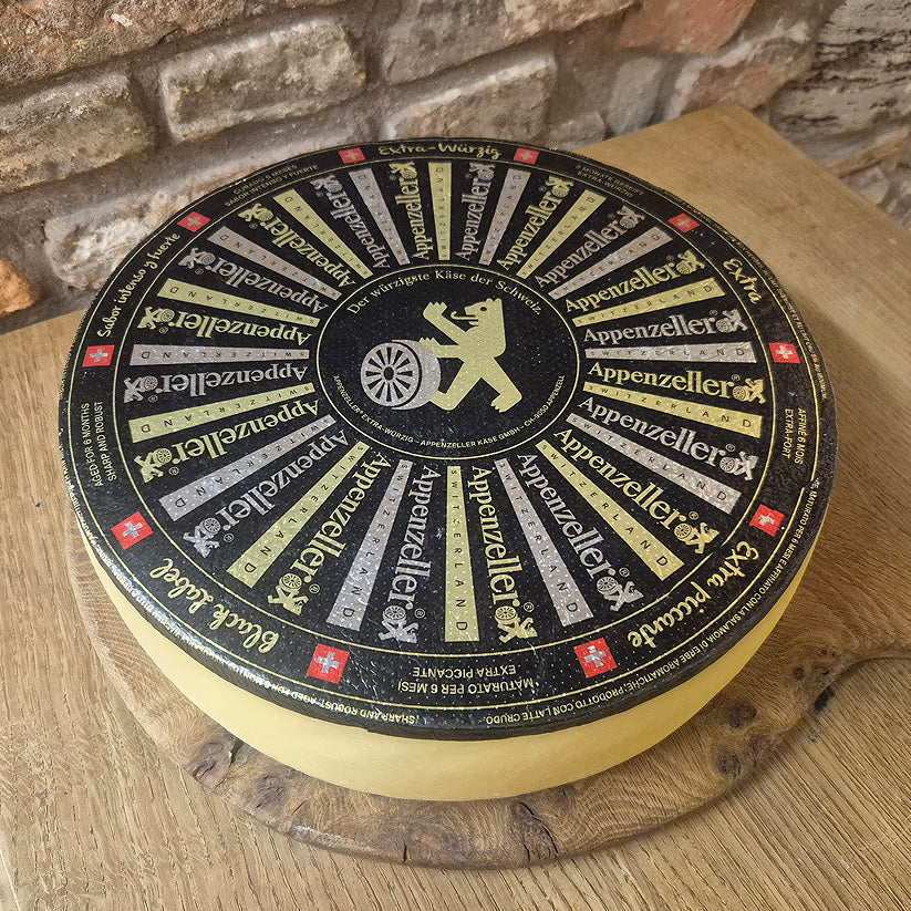 Appenzeller Cheese, Black label, 6 months mature