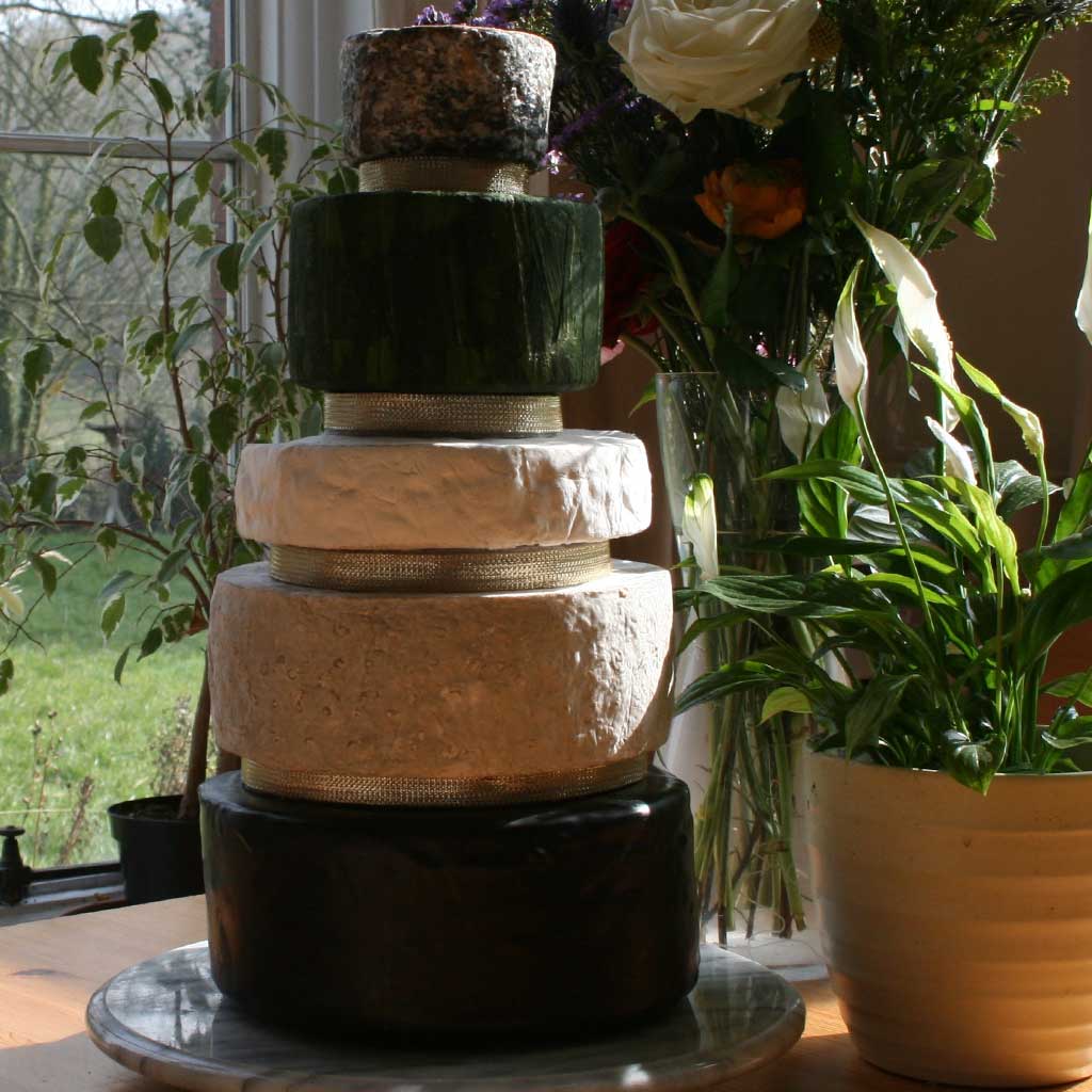 Lily Cheese Wedding Cake, 7.4kg Cheese tower