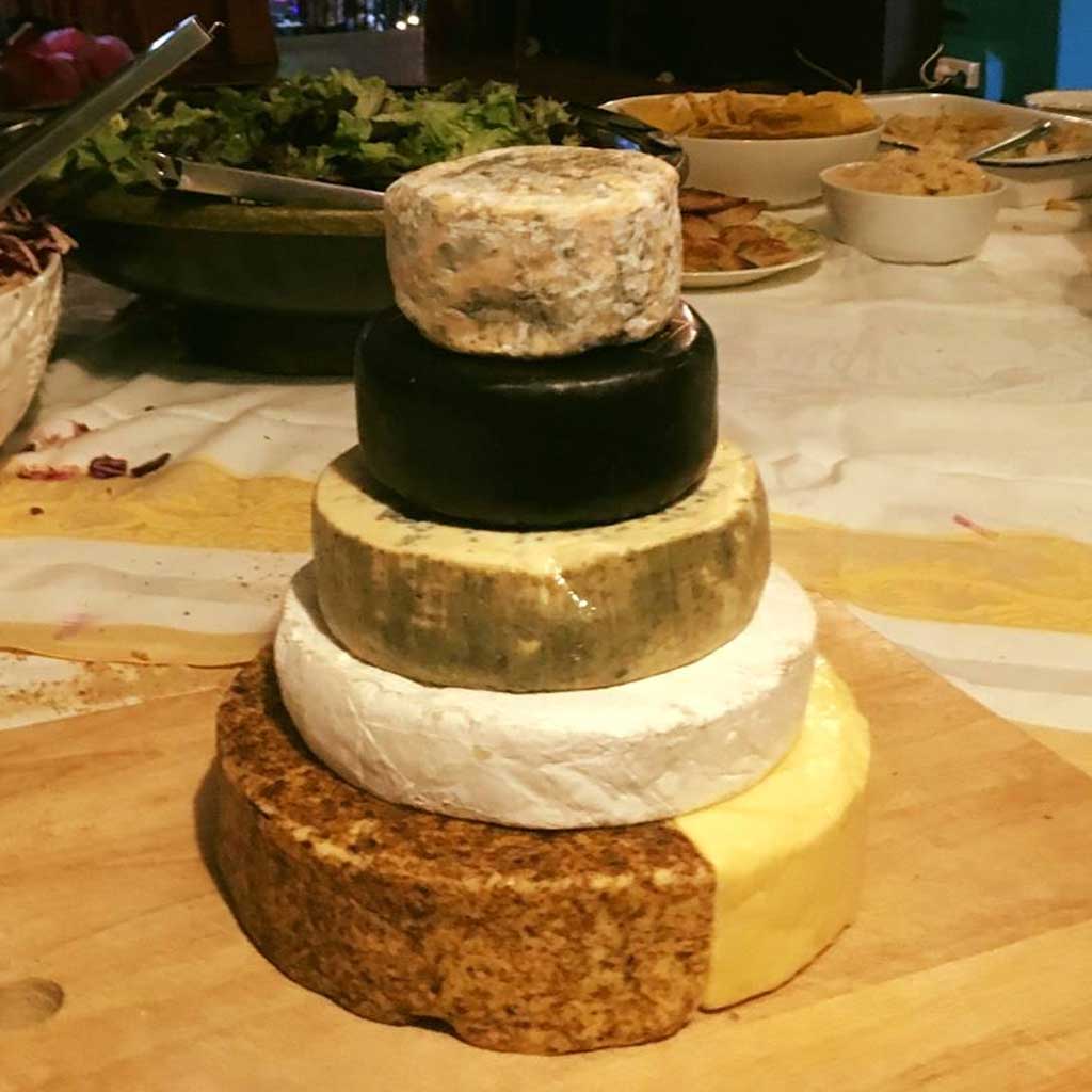 Party cheese cake, 4.25kg gorgeous small cheese tower, Vegetarian Option available