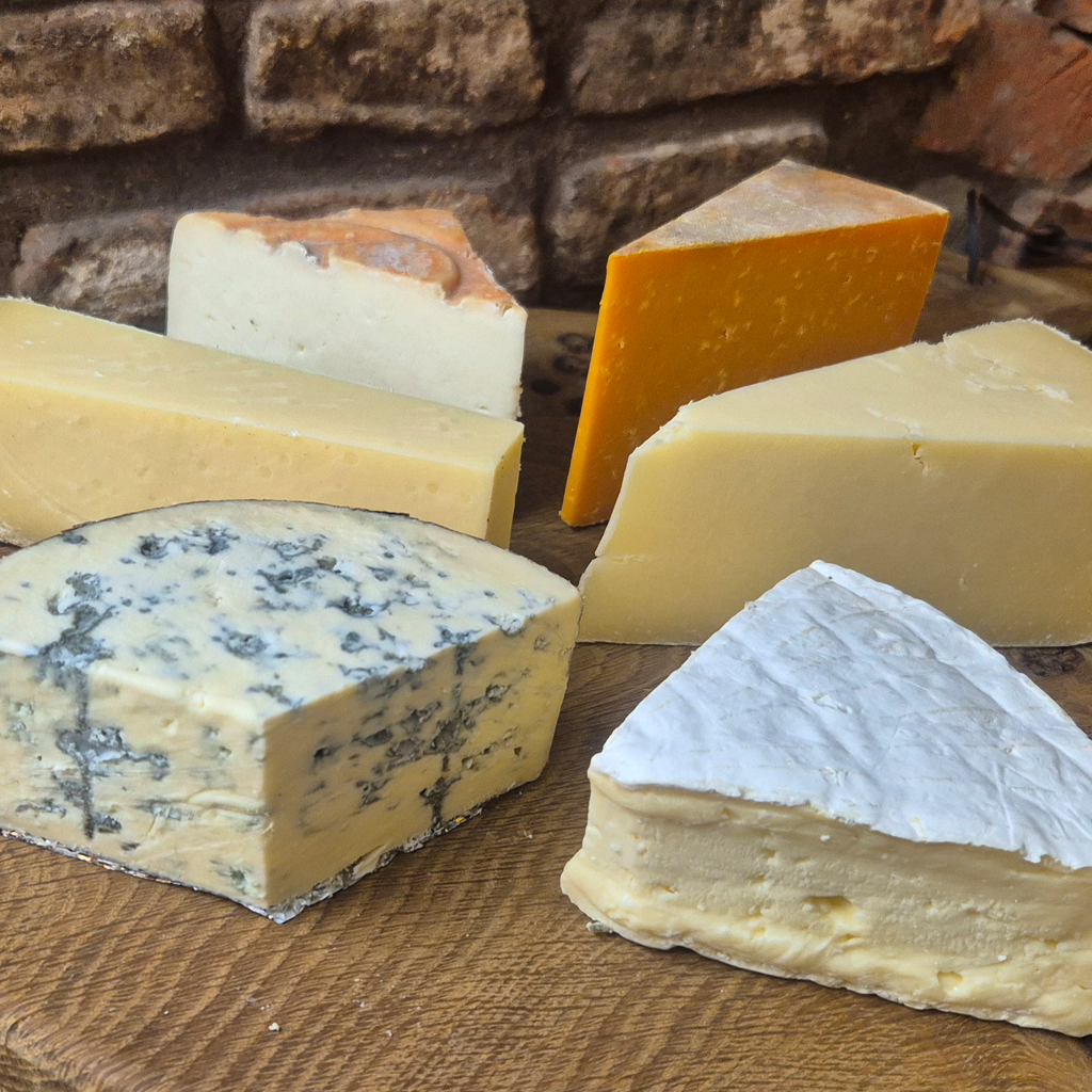 Six Nations cheese selection