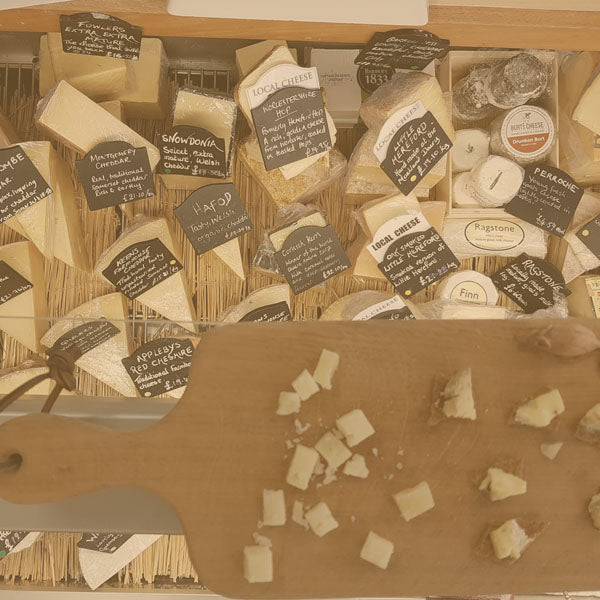 Just the cheese counter