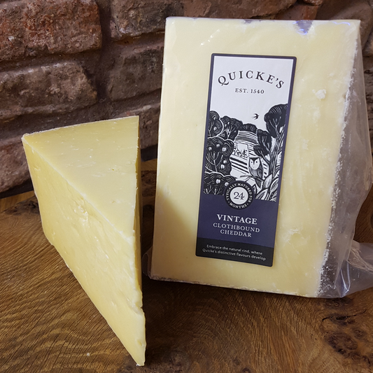 Quickes Vintage Cheddar Cheese, 2 year matured cheddar