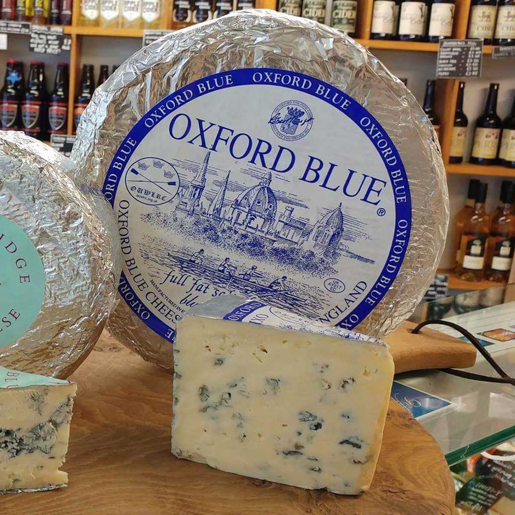 Oxford Blue Cheese, British tasty vegetarian blue cheese