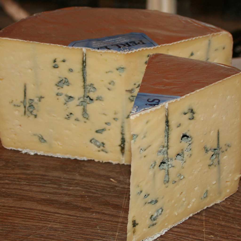 Perl Las Cheese, Wonderful Welsh Organic Blue cheese