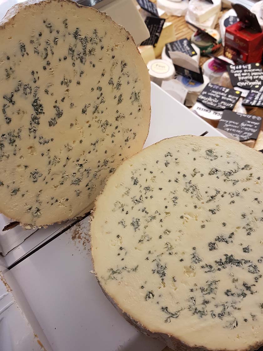 Perl Las Cheese, Wonderful Welsh Organic Blue cheese