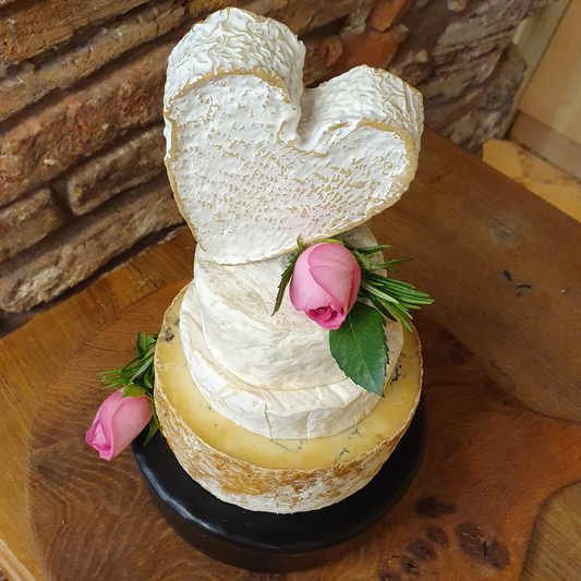 Neufchatel brie heart, heart shaped cheese