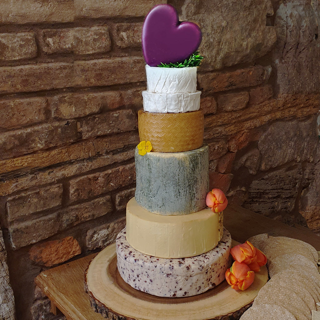 Robyn cheese Wedding cake, 7.35kg cheese stack